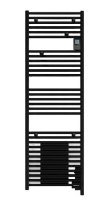 Sèche-serviette 750W DORIS DIGITAL noir sans soufflerie - ATLANTIC - 850479