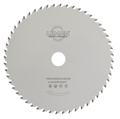 Lame carbure multi-matériaux pour électroportatif/scie à onglet 255 mm épaisseur 2,2/1,6 al. 30 mm 100 dents LEMAN