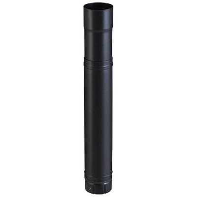 Tuyau émaillé 100ENMJ pour poêle à granulé Zoom diamètre 100 mm réglable 51 à 86 cm POUJOULAT