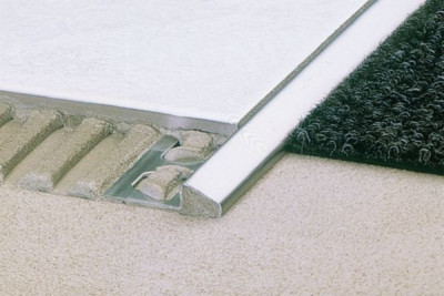 Profilé de transition pour revêtement de sol Schlûter-Reno-U aluminium 10 mm x 1 m SCHLUTER SYSTEMS
