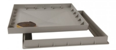 Cadre et coffrage pour regard 50x50cm NICOLL RACCORDS & PLASTIQUES