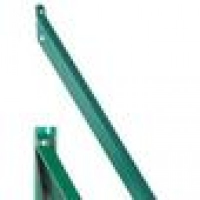 Jambe de  force plastifiée vert L25 1,50m
