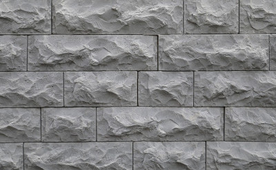 Parement en pierre reconstituée Ossau 9,9 m² ton gris intérieur/extérieur PARCOLOR