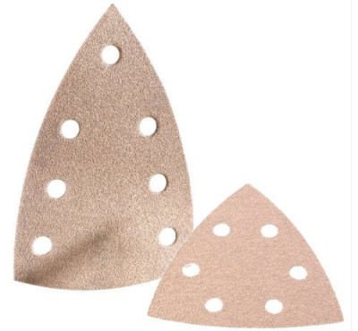 Feuille abrasive BW 115 delta velcro auto-agrippant 88 x 93 mm grain 120 boîte de 50 HERMES 6550448