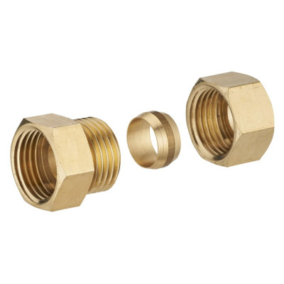Raccord union bicône femelle filetage 15 x 21 mm diamètre 16 mm NOYON ET THIEBAULT