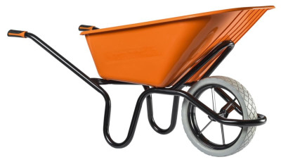 Brouette Crusader Bati Plus 120 Réno roue increvable 120 l HAEMMERLIN