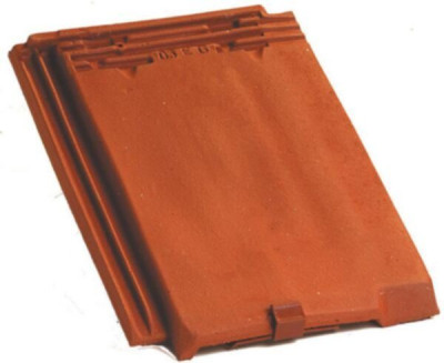 Tuile de ventilation Alpha 10 terre cuite vieilli masse section 19 cm² teinte 114 EDILIANS