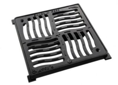 Grille plate Accy'O avec cadre fonte C250 500 x 500 mm SOVAL