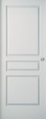 Porte alvéolaire postformé Séviac pour châssis Scrigno perçage coquille + serrure + rainure emballé 204 x 73 cm JELD WEN