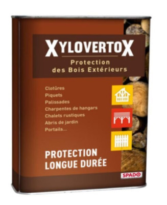Huile traitement bois extérieur Xylovertox Protection bidon de 2 l