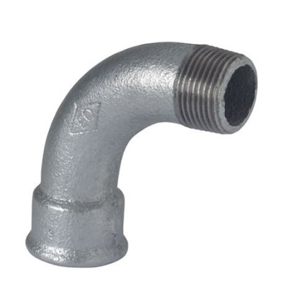 Courbe fonte malléable 1 galvanisée 26 x 34 ATUSA