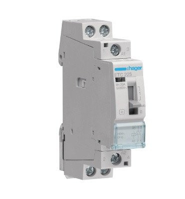 Contacteur Jour-Nuit 25 A 2 F 230 V HAGER