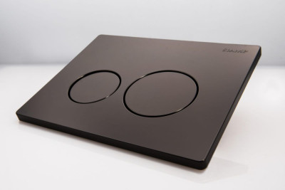 Plaque de Commande Sphère Ingenio noir mat SIAMP