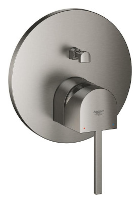 Mitigeur mécanique 2 sorties avec inverseur Plus Hard graphite brossé GROHE