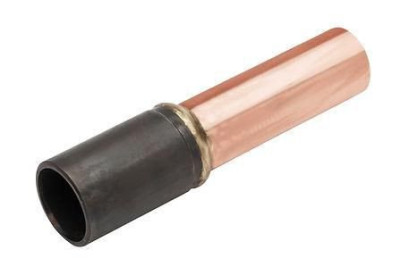 Manchette d'assemblage à souder sur acier et à braser sur cuivre BD220 à souder sur acier 35 DN calibre 32 diamètre A 42,4 Cu 35 NF BANIDES