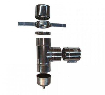 Kit accessoires de tubages inox diamètre 140/146mm TEN