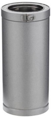 Elément droit 45cm diamètre 150mm ED450-150ZI316 POUJOULAT