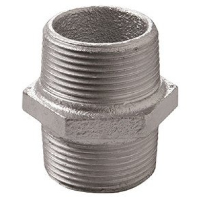 Mamelon N° 280 fonte malléable galvanisée 20 x 27 mm ATUSA
