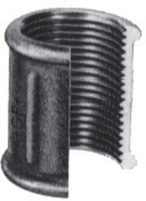 Manchon N° 270 fonte malléable noire 12 x 17 mm ATUSA