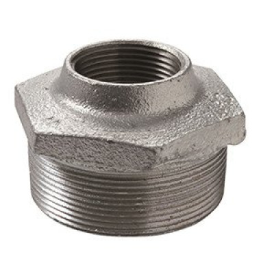 Mamelon N° 241 fonte malléable galvanisée mâle femelle 15-12 mm ATUSA