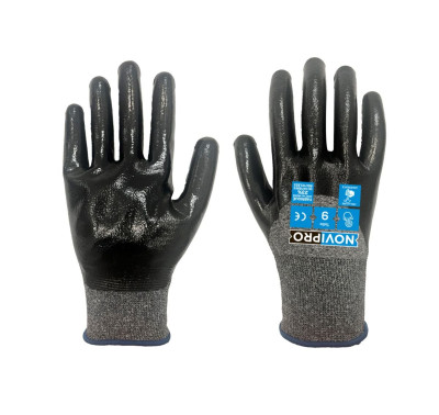 Gants manutention générale milieu gras et huileux taille 9 NOVIPRO