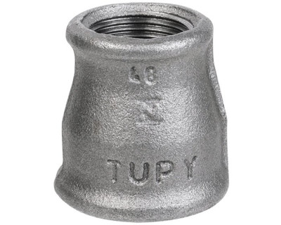 Manchon réduit 240R fonte malléable noir femelle-femelle 26 x 12 mm SFERACO