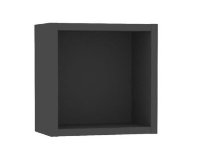 Cube Plénitude gris caviar 30 x 30 x 18 cm
