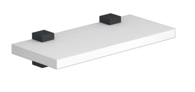 Tablette murale All The Way blanc structuré 30 cm 