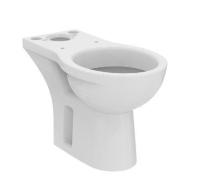 Cuvette sur pied Ulysse en porcelaine vitrifiée blanche à sortie horizontale 405 x 365 x 660 mm PORCHER
