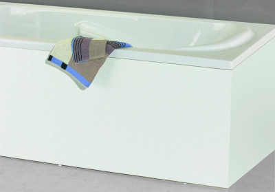 Façade de baignoire Compli's mélaminé blanc 170 x 53,5 cm épaisseur 16 mm NEOVA
