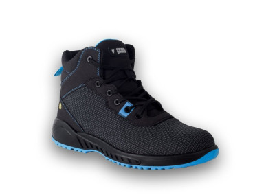 Chaussures de sécurité Claw Resist haute avec maille anthracite / bleu taille 45 COVERGUARD