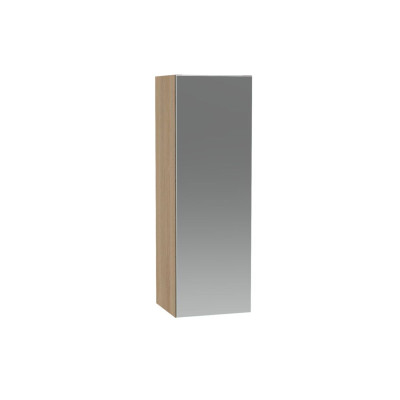 Armoire de toilette Plénitude 1 porte  Chêne clair version gauche h60 x L20 x p19 cm