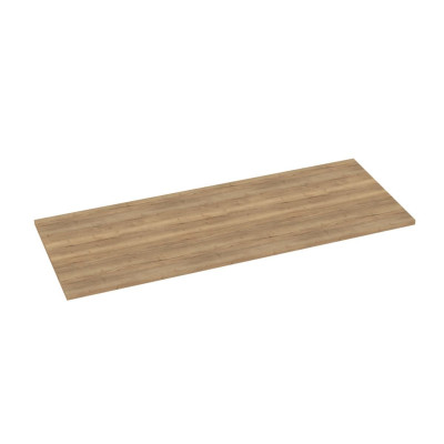 Plan Plénitude pour meuble sous vasque Chêne raphia L120 cm P46 cm