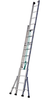 Echelle Platinium 300 Agrip coulisse à corde 2 plans - 4.09x6.89 m 02432314 TUBESCA-COMABI