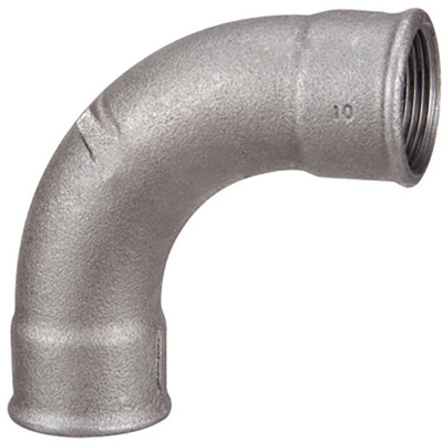 Courbe 90° fonte malléable noir 2 femelle-femelle 20 x 27 SFERACO