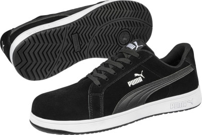 Chaussures Iconic Suede Black Low S1PL ESD FO HRO SR T38 PUMA