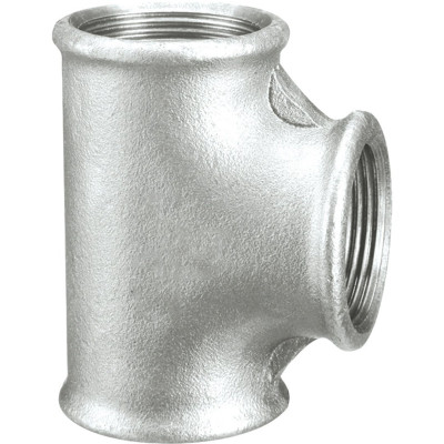 Té 130 fonte malléable galvanisée femelle 60 x 76 SFERACO