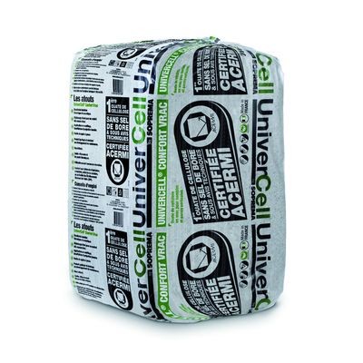 Ouate cellulose UNIVERCELL 12,5kg SOPREMA SA