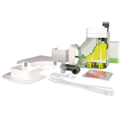 Pompe de relevage mini Verte Silence + Slimline Blanche ASPEN