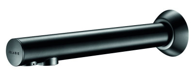 Robinet lavabo BINOPTIC électronique M3/8" encastré bec sur secteur Noir mat L. 200 mm DELABIE