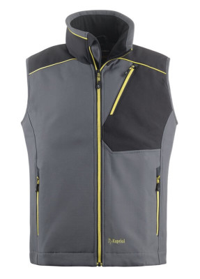 Gilet Rembourre Dynamic gris/noir M KAPRIOL