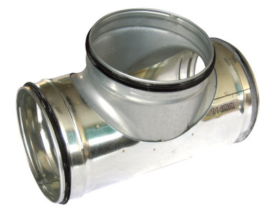Te inegal avec joint d125/80 ATLANTIC CLIMATISATION VENTILATION