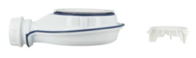 Bonde de douche Turboflow XS sans capot de diamètre 90 mm, sortie D40 NICOLL