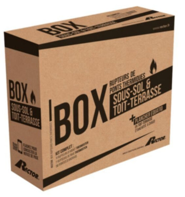 Box sous-Sol & Toit-Terrasse 600 x 200 x 510 mm RECTOR