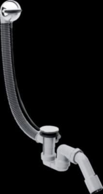 Set complet Flexaplus E pour vidage de baignoire standard 455 x 244 x 104 mm HANSGROHE