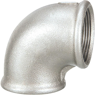 Coude fonte malléable galvanisée femelle-femelle 90° 50 x 60 mm SFERACO