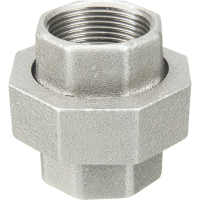 Manchon union à joint conique fonte malléable galvanisée femelle-femelle 340G 12 x 17 mm SFERACO