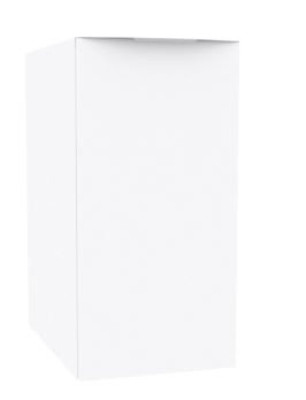 Module sous vasque Plénitude ouverture gauche blanc mat L 30 cm 1 porte pour meuble 2 tiroirs P 46 cm 