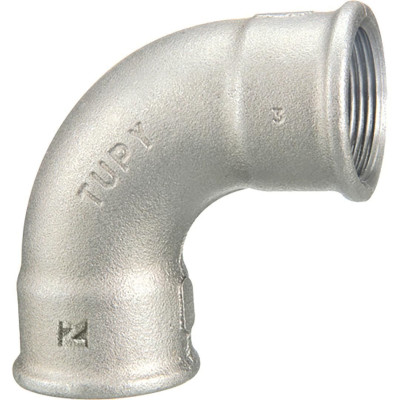 Courbe fonte malléable galvanisée femelle-femelle 2G 90° 12 x 17 mm SFERACO
