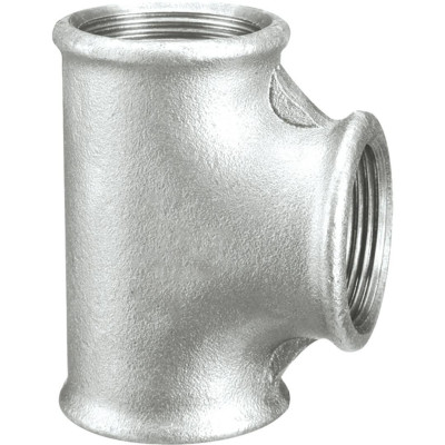 Té réduit fonte malléable galvanisée femelle 130R 40 x 15 x 40 mm SFERACO
